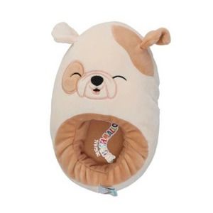 NWT! ADULT SIZE Bronk the Bulldog Squishmallow Slipper!